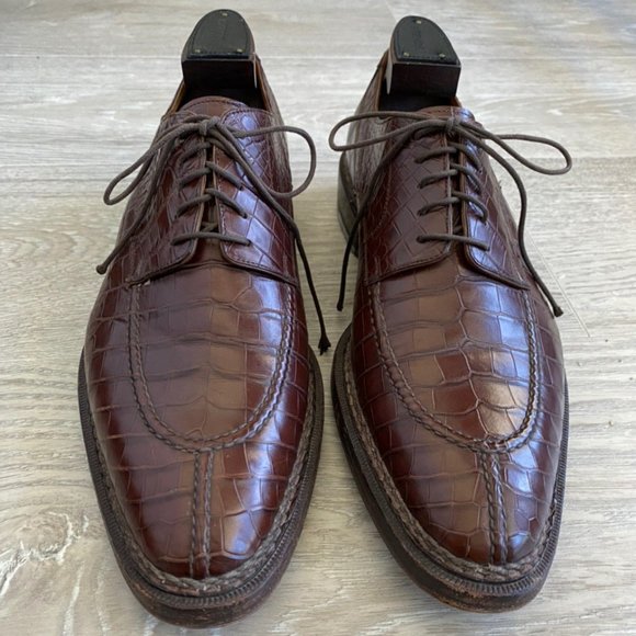 Strada mens crocodile  Oxford main image 5